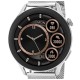 3Guys Smartwatch 3GW4647 Silver Stainless Steel Bracelet