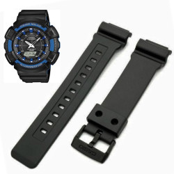 CASIO ΛΟΥΡΑΚΙ AD-S800WH-2A2 ΜΑΥΡΟ 17mm CASIO ΛΟΥΡΑΚΙ AD-S800WH-2A2 ΜΑΥΡΟ 17mm