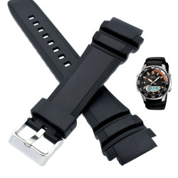 CASIO ΛΟΥΡΑΚΙ AMW-710 ΜΑΥΡΟ