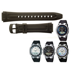 CASIO ΛΟΥΡΑΚΙ AW-80 ΜΑΥΡΟ