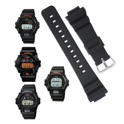 CASIO ΛΟΥΡΑΚΙ DW-6900 ΜΑΥΡΟ