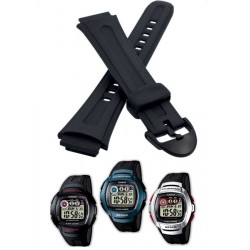 CASIO ΛΟΥΡΑΚΙ W-210 ΜΑΥΡΟ