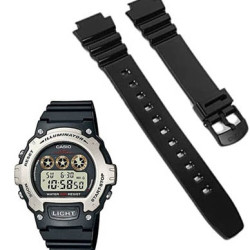 CASIO ΛΟΥΡΑΚΙ W-214 ΜΑΥΡΟ CASIO ΛΟΥΡΑΚΙ W-214 ΜΑΥΡΟ