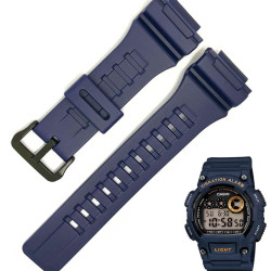 CASIO ΛΟΥΡΑΚΙ W-735-2 ΜΠΛΕ CASIO ΛΟΥΡΑΚΙ W-735-2 ΜΠΛΕ