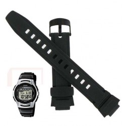 CASIO ΛΟΥΡΑΚΙ W-213-1 ΜΑΥΡΟ