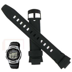CASIO ΛΟΥΡΑΚΙ W-213-1 ΜΑΥΡΟ