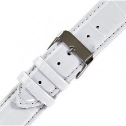 Λουράκι Δερμάτινο Αντιαλλεργικό 18mm Tzevelion T1260 Λευκό Λουράκι Δερμάτινο Αντιαλλεργικό 18mm Tzevelion T1260 Λευκό