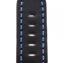 ΛΟΥΡΑΚI ΔΕΡΜΑΤΙΝΟ TZEVELION ART18BBL ΜΑΥΡΟ  24 mm 