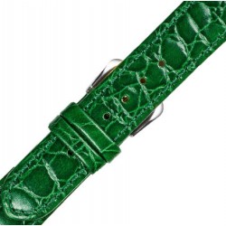 Λουράκι Δερμάτινο 0196GN 18mm  Πράσινο