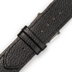 Λουράκι Δερμάτινο Μάξι 24mm 0215BK Μαύρο