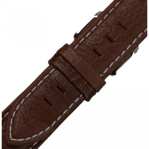 Λουράκι Δερμάτινο 0223BR 18mm Καφέ Maxi