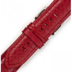 Λουράκι Δερμάτινο 0223RD 24mm Κόκκινο Maxi