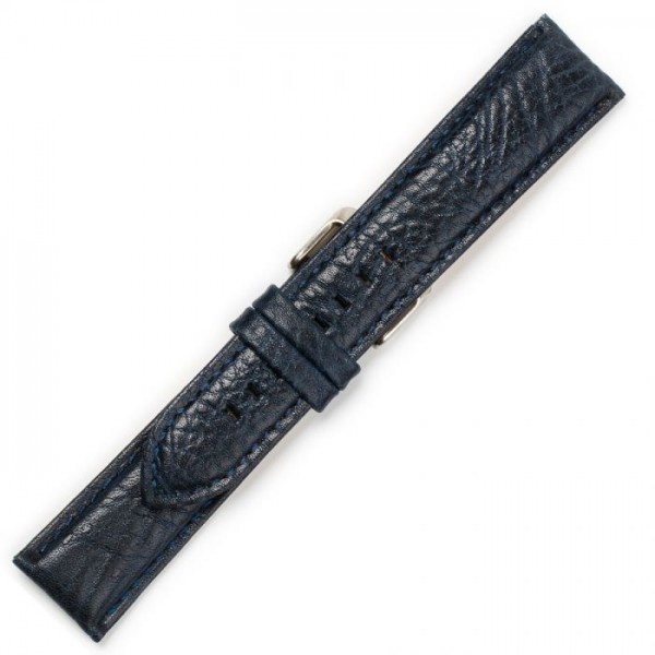 Λουράκι Δερμάτινο 0223BLU 20mm Μπλε Maxi