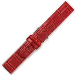 ΛΟΥΡΑΚI ΔΕΡΜΑΤΙΝΟ ΚΟΚΚΙΝΟ 0444RD 28 mm