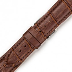 Λουράκι Δερμάτινο 0474BR 22mm Καφέ Ντεγκραντέ