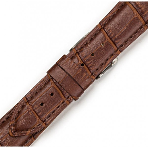 Λουράκι Δερμάτινο 0474BR 22mm Καφέ Ντεγκραντέ