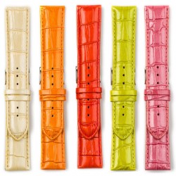 ΛΟΥΡΑΚI ΔΕΡΜΑΤΙΝΟ 0496OR 22 mm ΠΟΡΤΟΚΑΛΙ