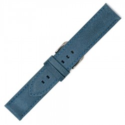 ΛΟΥΡΑΚI ΔΕΡΜΑΤΙΝΟ ΣΟΥΕΤ 0506BL ΜΠΛΕ 20 mm