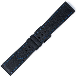 ΛΟΥΡΑΚI ΔΕΡΜΑΤΙΝΟ 0510BL 22 mm ΜΑΥΡΟ