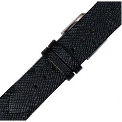 Λουράκι Δερμάτινο 16mm 0515BK Μαύρο Λουράκι Δερμάτινο 16mm 0515BK Μαύρο