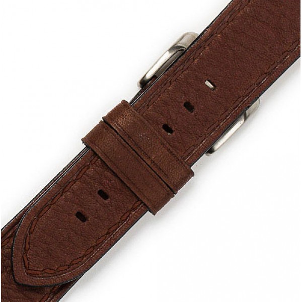 Λουράκι Δερμάτινο 0525 20 mm Καφέ