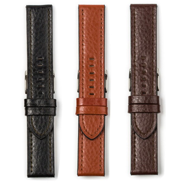 Λουράκι Δερμάτινο 0556 22 mm Ταμπά