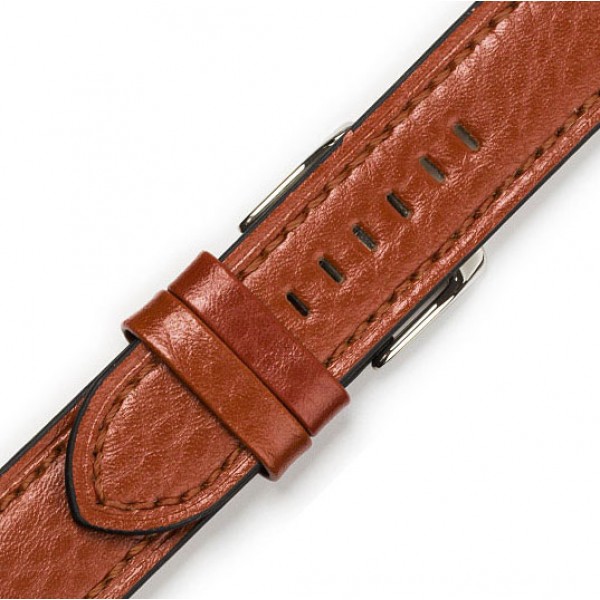 Λουράκι Δερμάτινο 0556 22 mm Ταμπά