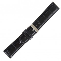 ΛΟΥΡΑΚI ΔΕΡΜΑΤΙΝΟ T1260 18 mm ΜΑΥΡΟ ΑΝΤΙΑΛΕΡΓΙΚΟ