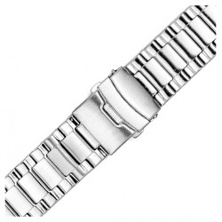 Μπρασελέ Ατσάλινο B05 20mm Ασημί Μπρασελέ Ατσάλινο B05 20mm Ασημί