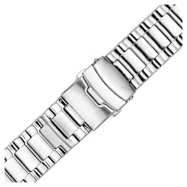 Μπρασελέ Ατσάλινο B05 20mm Ασημί