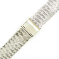 Μπρασελέ Ατσάλινο Mech B0262 10mm Ασημί