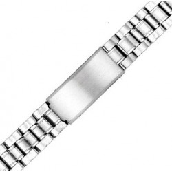 Μπρασελέ Ατσάλινο B0120 14mm Ασημί Μπρασελέ Ατσάλινο B0120 14mm Ασημί