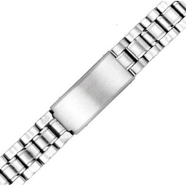 Μπρασελέ Ατσάλινο B0120 14mm Ασημί