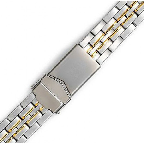 Μπρασελέ Ατσάλινο B0126 12mm Ασημί - Χρυσό