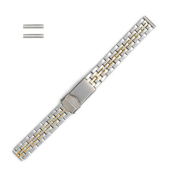 Μπρασελέ Ατσάλινο B0126 12mm Ασημί - Χρυσό