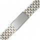 Μπρασελέ Ατσάλινο B0137 18mm Ασημί - Χρυσό