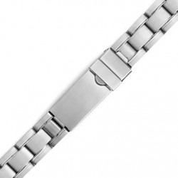 Μπρασελέ Ατσάλινο B014 14mm Ασημί Maxi