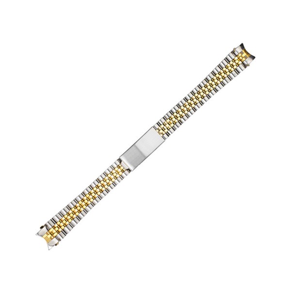 Μπρασελέ Ατσάλινο B0156 14mm  Ασημί - Χρυσό