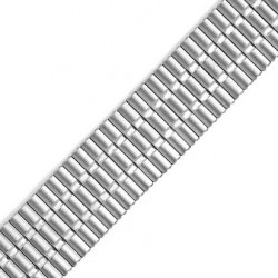 Μπρασελέ Ατσάλινο Λαστέξ B0161 18-20mm Ασημί 