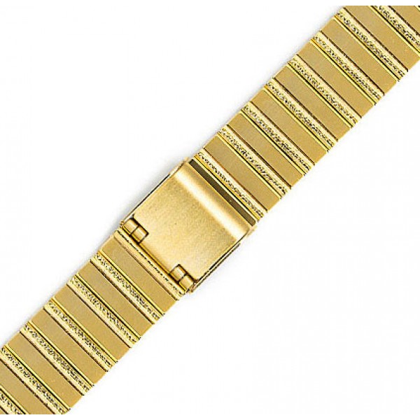 Μπρασελέ Ατσάλινο B0167 18mm  Χρυσό