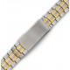 Μπρασελέ Ατσάλινο B0192 18mm  Ασημί - Χρυσό