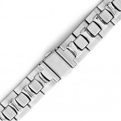 Μπρασελέ Ατσάλινο B0232 18mm Ασημί