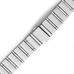 Μπρασελέ Ατσάλινο B0233 18mm Ασημί