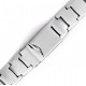 Μπρασελέ Ατσάλινο Μασίφ Ασημί B0238 20mm