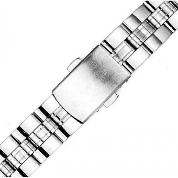 Μπρασελέ Ατσάλινο B039 12mm Ασημί 