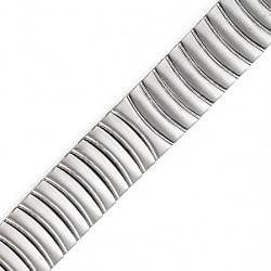 Μπρασελέ Ατσάλινο Λαστέξ B055 18mm Ασημί 