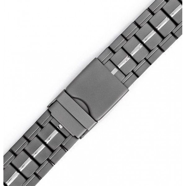 Μπρασελέ Τιτανίου Μασίφ  2000 20mm Φυμέ