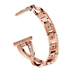 Μπρασελέ Ατσάλινο B020022 22mm Ροζ Χρυσό