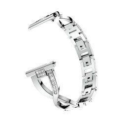 Μπρασελέ Ατσάλινο B020022SL 22mm Ασημί