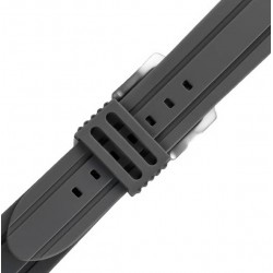 Λουράκι Σιλικόνης 8843 22mm Γκρι Λουράκι Σιλικόνης 8843 22mm Γκρι